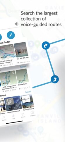 RunGo — The Best Routes to Run для iOS — скриншот 2