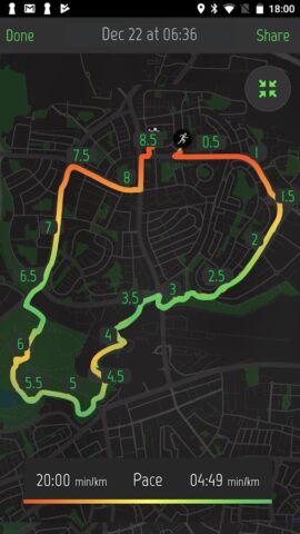 Running Distance Tracker + для Android — скриншот 4