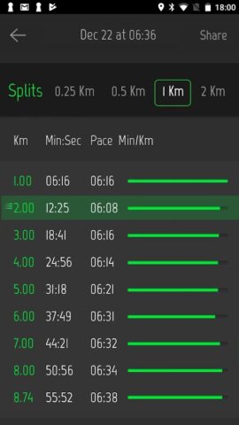 Running Distance Tracker + для Android — скриншот 5