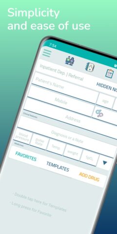 Rx Easy Prescription Maker для Android — скриншот 1