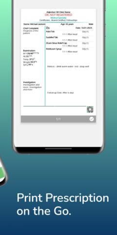 Rx Easy Prescription Maker для Android — скриншот 5