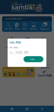 SAMBAT PROVINSI BANTEN для Android — скриншот 2