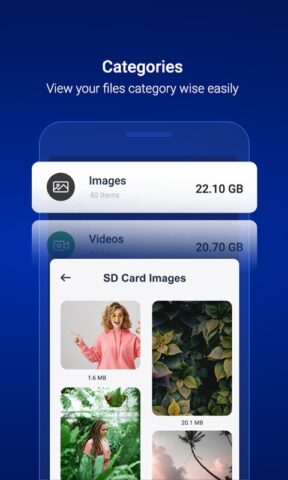 SD Card File Transfer manager для Android — скриншот 3