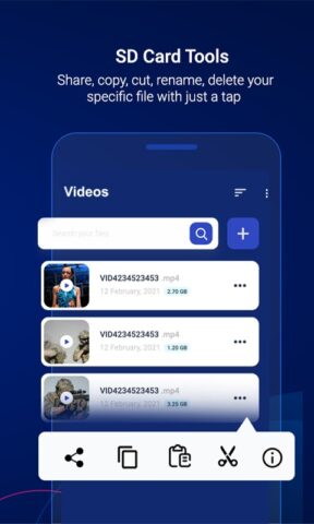SD Card File Transfer manager для Android — скриншот 5