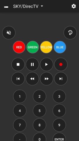 SKY Remote Control для Android — скриншот 2