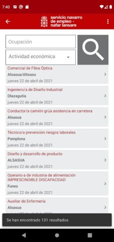 SNE-NL для Android — скриншот 5