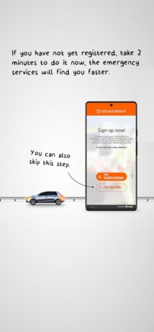 SOS Autoroute для Android — скриншот 2