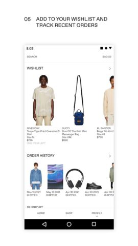 SSENSE: Luxury Shopping для Android — скриншот 5
