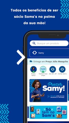 Sam’s Club Brasil для Android — скриншот 1
