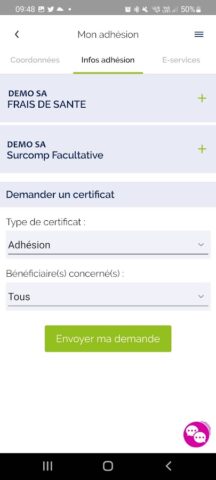 Santé WTW для Android — скриншот 4