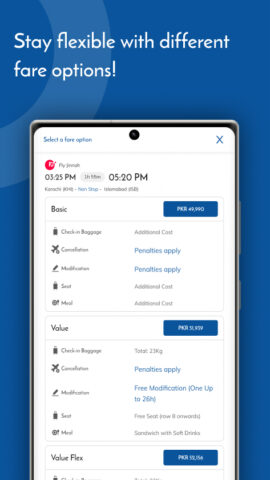 Sastaticket.pk Flights, Bus для Android — скриншот 3