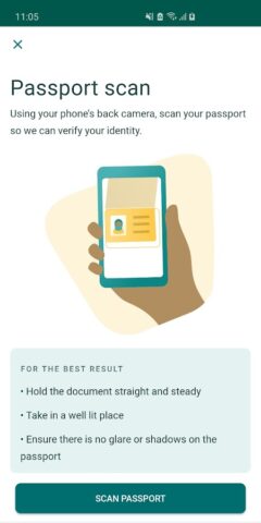 Saudi Visa Bio для Android — скриншот 2