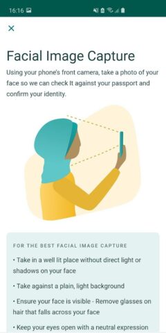 Saudi Visa Bio для Android — скриншот 4