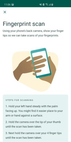 Saudi Visa Bio для Android — скриншот 5