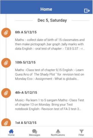 SchoolPad App для Android — скриншот 1
