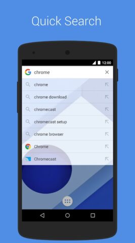 SearchBar Ex — Search Widget для Android — скриншот 1