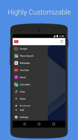 SearchBar Ex — Search Widget для Android — скриншот 2