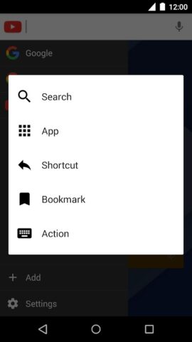 SearchBar Ex — Search Widget для Android — скриншот 5