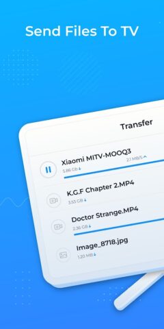 Send files to TV — File share для Android — скриншот 1