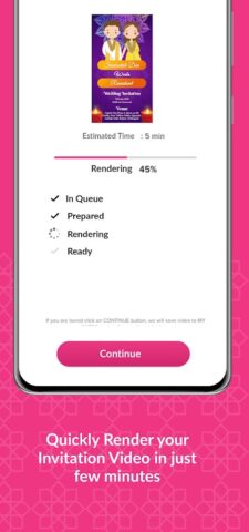 Shaadi & Engagement Card Maker для Android — скриншот 5