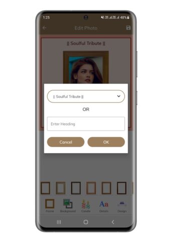 Shradhanjali Photo Frame для Android — скриншот 3
