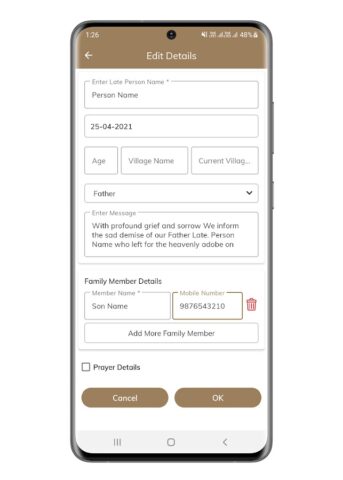 Shradhanjali Photo Frame для Android — скриншот 4