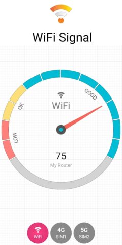 Signal Strength для Android — скриншот 1