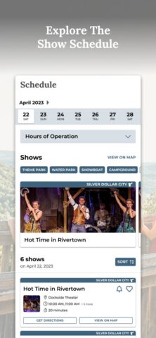 Silver Dollar City Attractions для iOS — скриншот 3