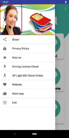 Sim Card Kiske Naam Par Hai для Android — скриншот 3