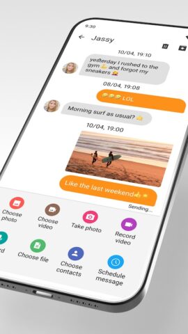 Простые сообщения для Android — скриншот 5