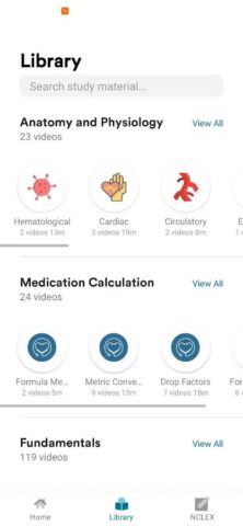 SimpleNursing RN & NCLEX Prep для Android — скриншот 1