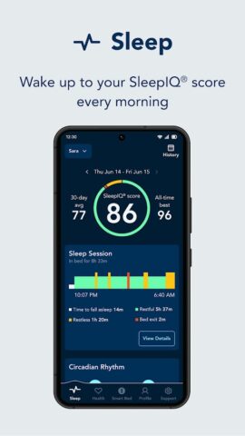 Sleep Number для Android — скриншот 2