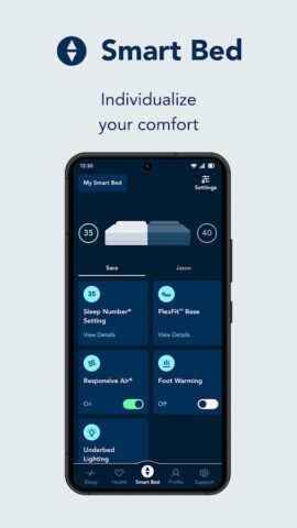 Sleep Number для Android — скриншот 5