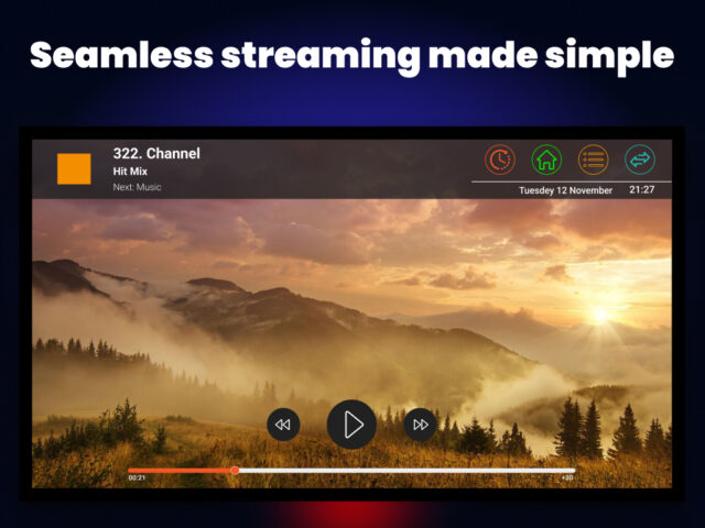 Smart TV club IPTV, OTT player для Android — скриншот 4