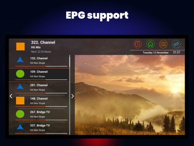 Smart TV club IPTV, OTT player для Android — скриншот 5