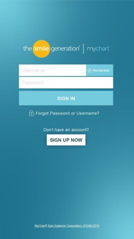 Smile Generation MyChart для Android — скриншот 2