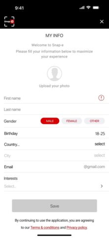 Snap-e Scan для iOS — скриншот 4