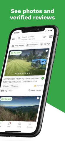 Sniffspot — Private Dog Parks для Android — скриншот 3