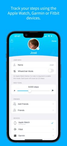 Social Steps для iOS — скриншот 2