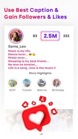 Socialist | Get Fast Followers для Android — скриншот 2