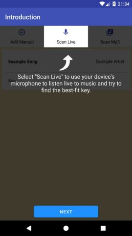 Song Key Finder для Android — скриншот 2