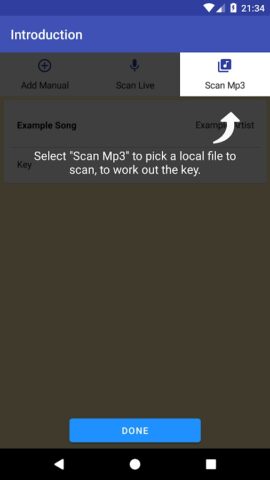Song Key Finder для Android — скриншот 3