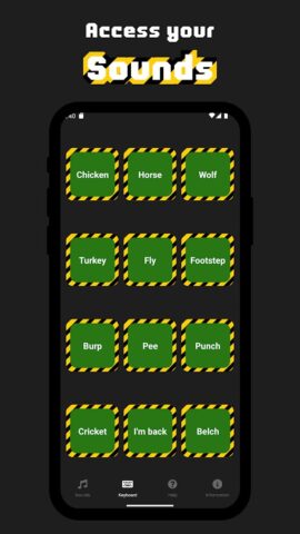 Звуковые эффекты для Android — скриншот 3