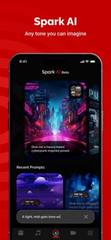 Spark: Chords, Backing Tracks для iOS — скриншот 5