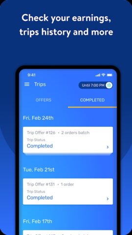 Spark Driver для Android — скриншот 4
