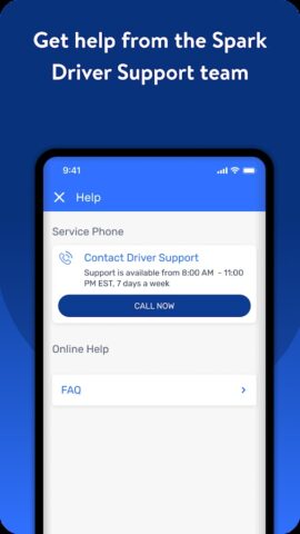 Spark Driver для Android — скриншот 5