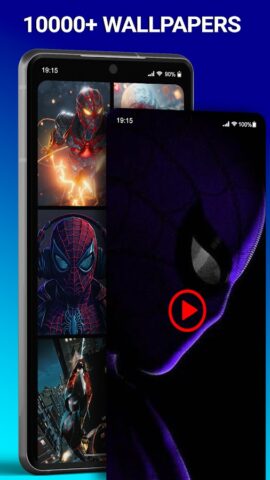 Spider 4K Hero Wallpapers Live для Android — скриншот 3