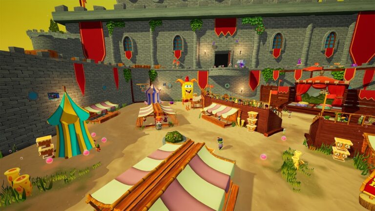 Губка Боб : The Cosmic Shake для Android — скриншот 3