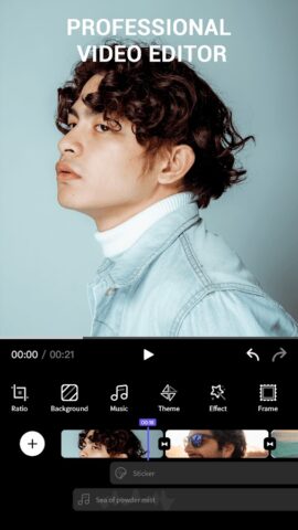 Square Video Blur Video Editor для Android — скриншот 1