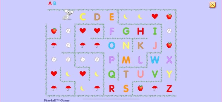 Starfall ABCs для Android — скриншот 5